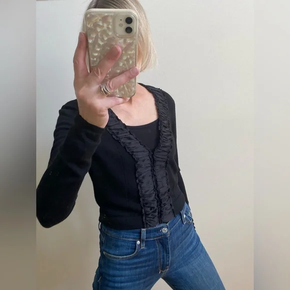 Holt Renfrew wool cardigan 10/10 condition - Picture 3 of 11